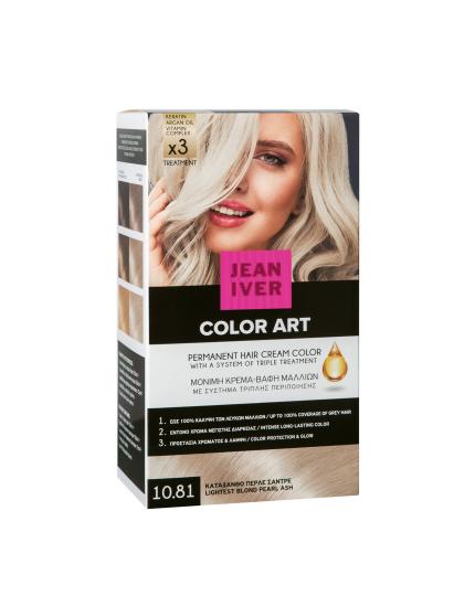 JEAN IVER Color Art 10.81 LIGHTEST BLOND PEARL ASH