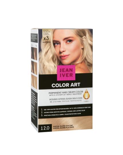 JEAN IVER Color Art 12.00 SPECIAL BLOND PLATINUM