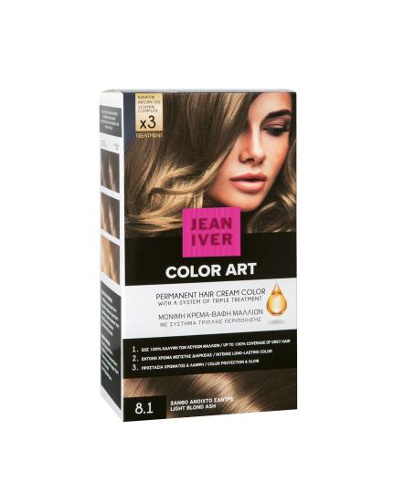 JEAN IVER Color Art 8.1 LIGHT BLOND ASH