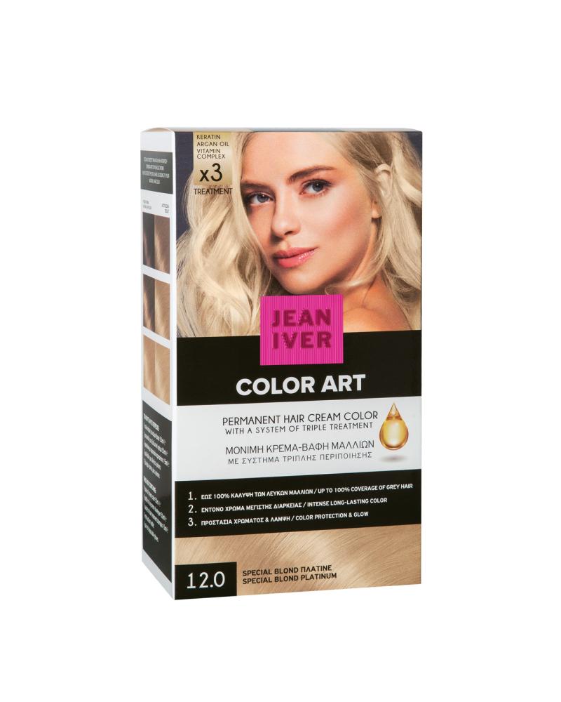 JEAN IVER Color Art 12.00 SPECIAL BLOND PLATINUM